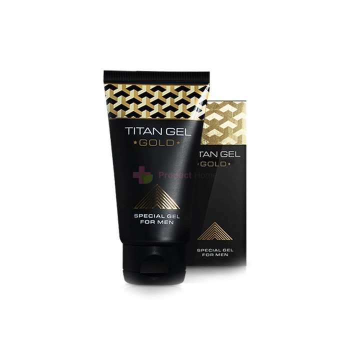 Titan Gel Gold - crema para agrandar el pene en la terraza